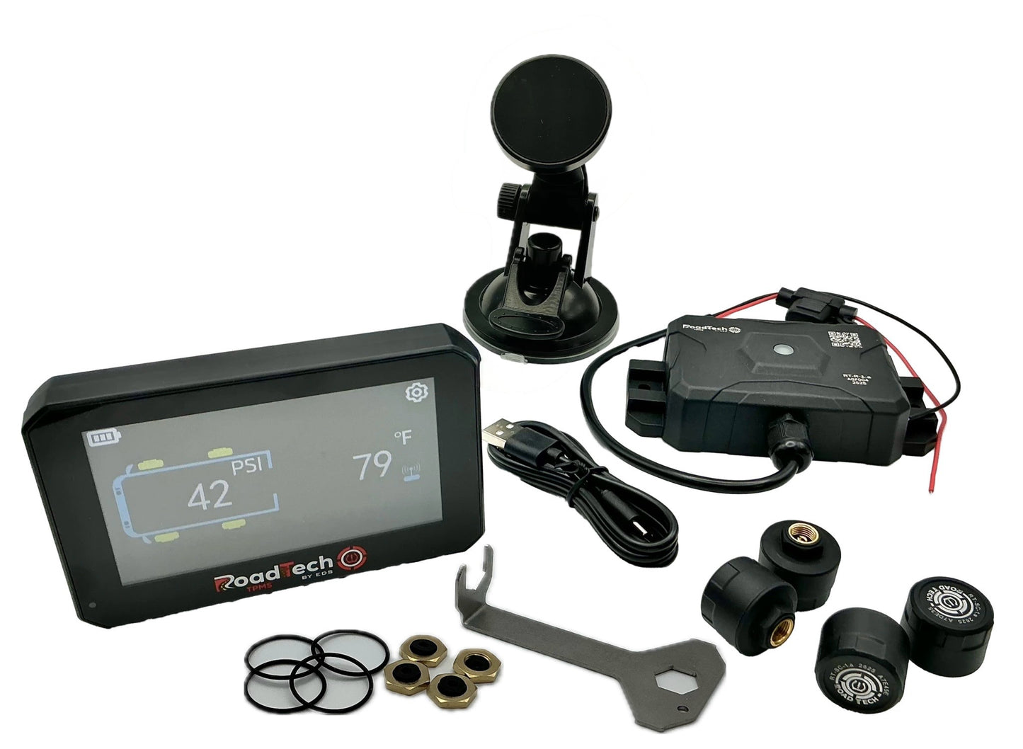 RoadTech Cap TPMS Kit-4 Sensor