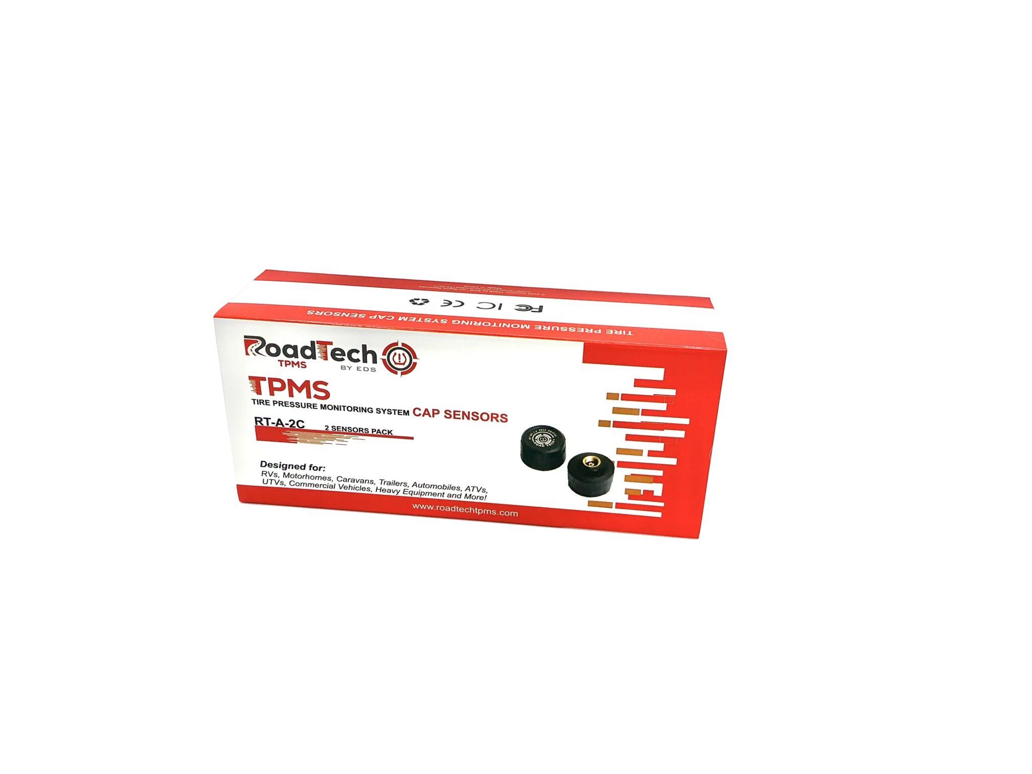 RoadTech TPMS-2 Cap Sensor Pack – RoadTech TPMS by EDS
