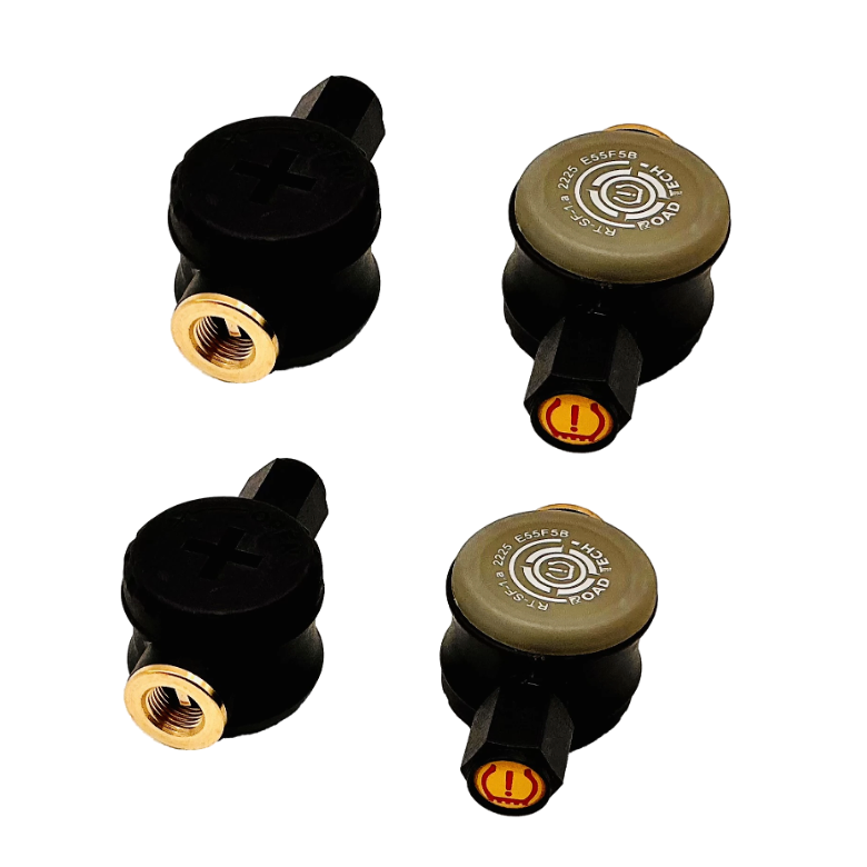 RoadTech Flow-Thru TPMS Kit-4 Sensor